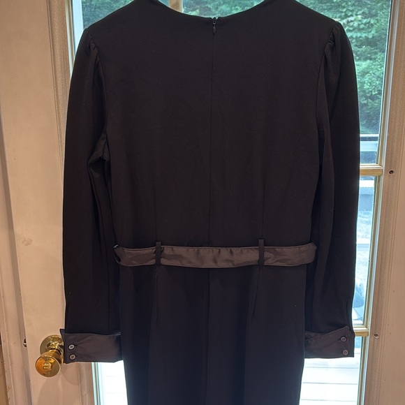 J McLaughlin Black Wrap jumpsuit with V-Neck - Picture 6 of 13
